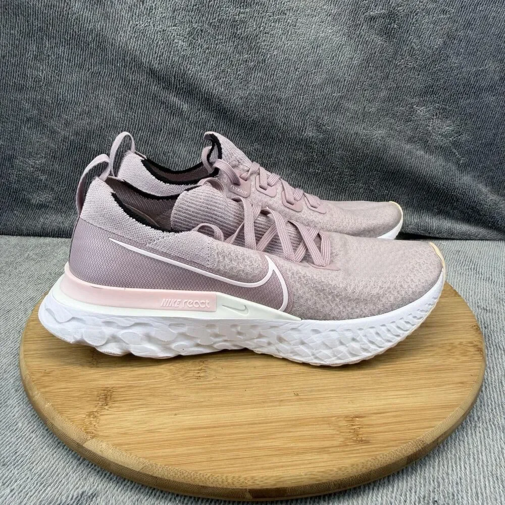 Nike Shoes Womens Size 9.5 Pink React Infinity Run Flyknit CD4372-501 Running